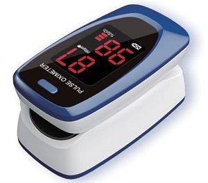 Oxy-2 - Oxímetro de dedo com display LED (1un)