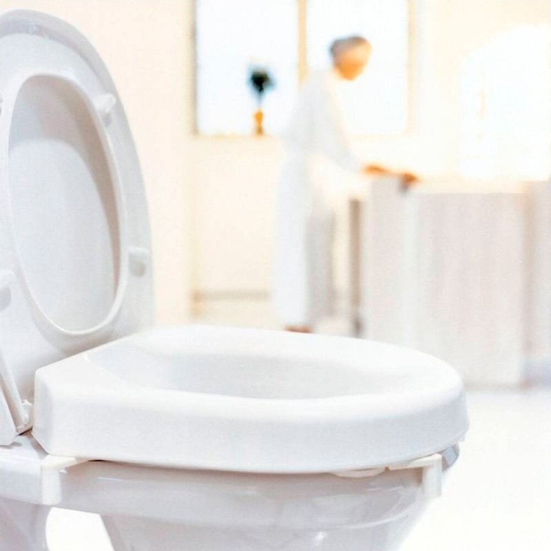 Elevador de sanita 6 cm Hi-Loo com travamento e tampa - Image 2