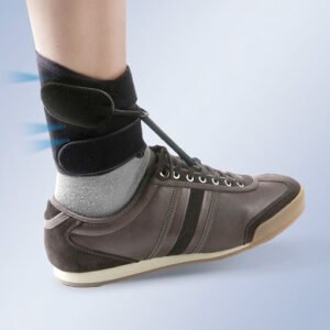 BOXIA® - Ortotese Antiequino (XS ao L) - Preto